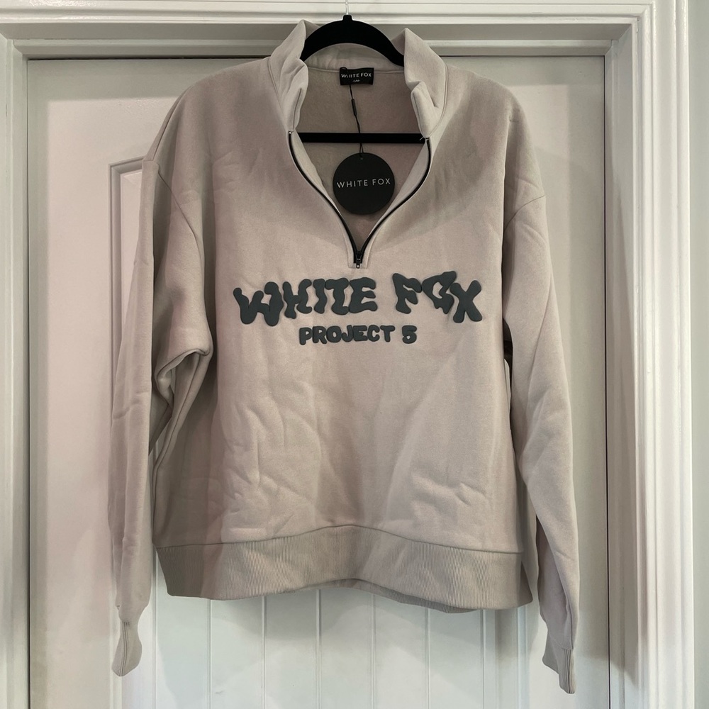 White Fox Pullover